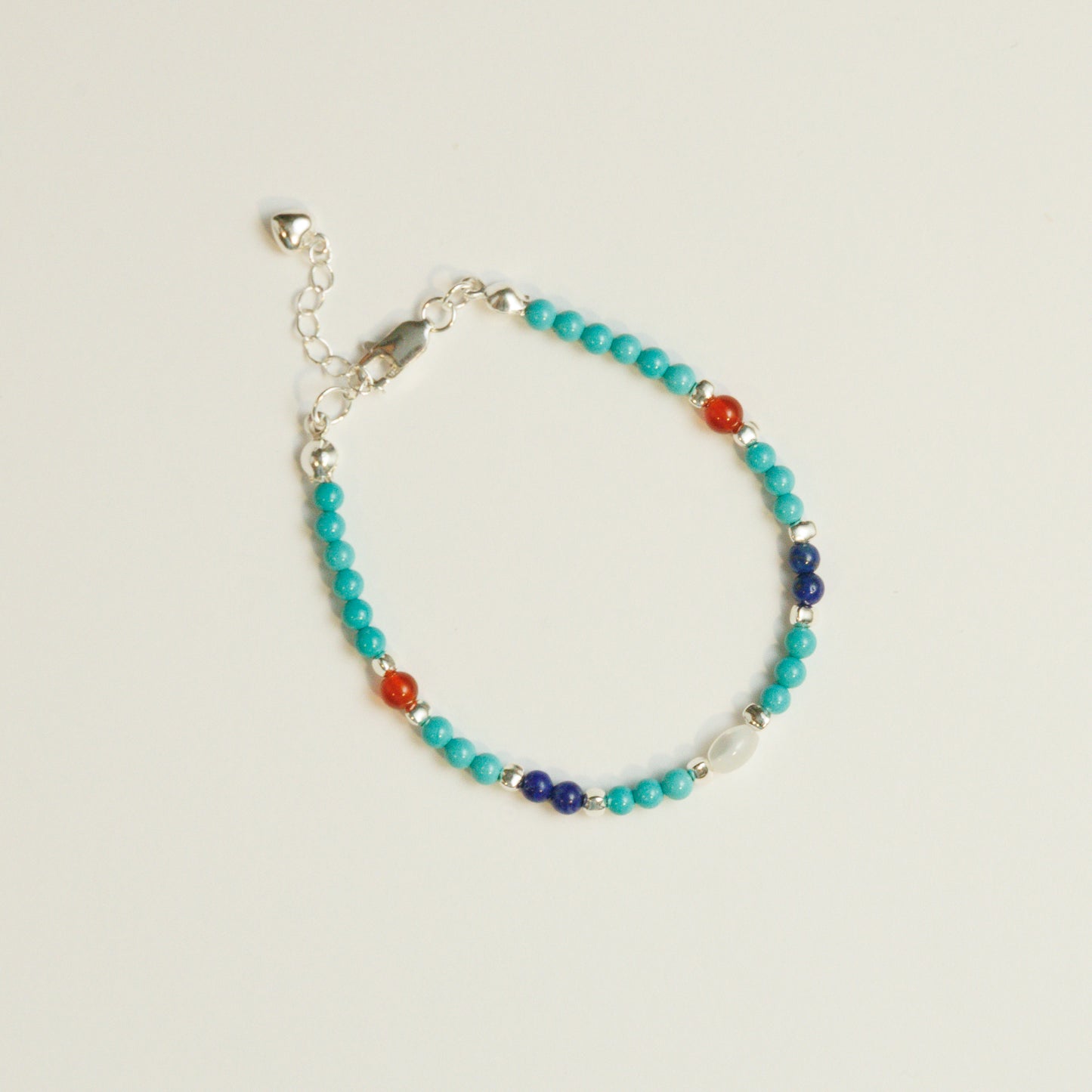 Handgemaakte Turkoois Lapis Lazuli Armband