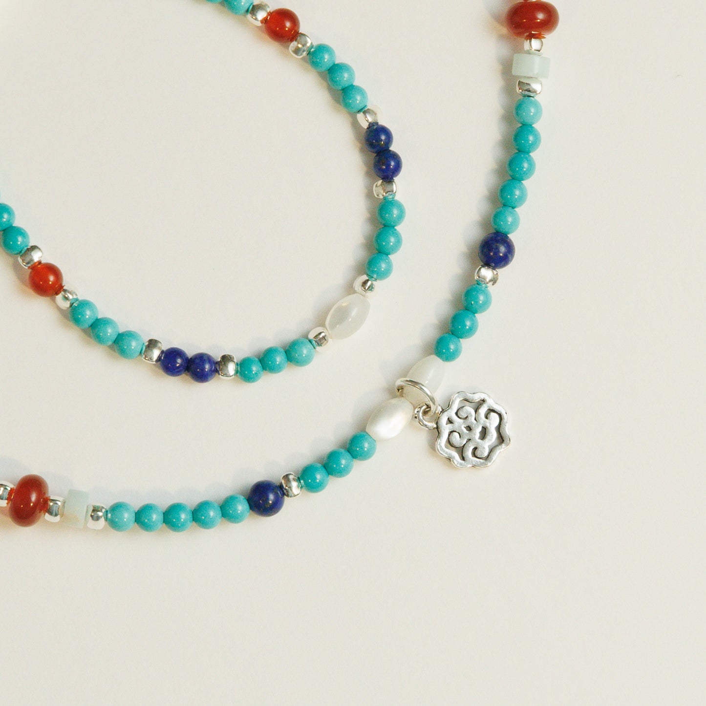 Handgemaakte Turkoois Lapis Lazuli Armband