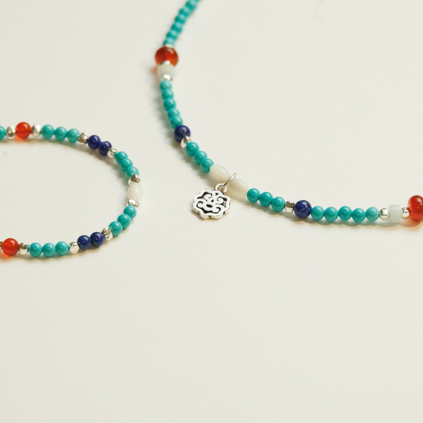 Handgemaakte Turkoois Lapis Lazuli Armband
