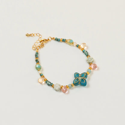 Kralenarmband met klavertjevierkralen