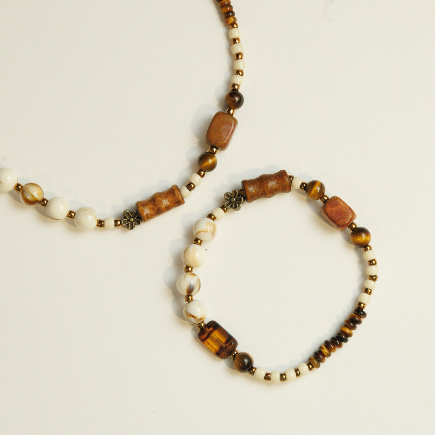 Handmade Wooden Beaded Bracelet