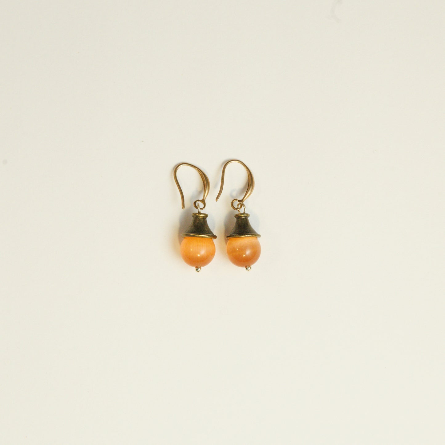 Handmade Chrysoberyl Lantern Earrings