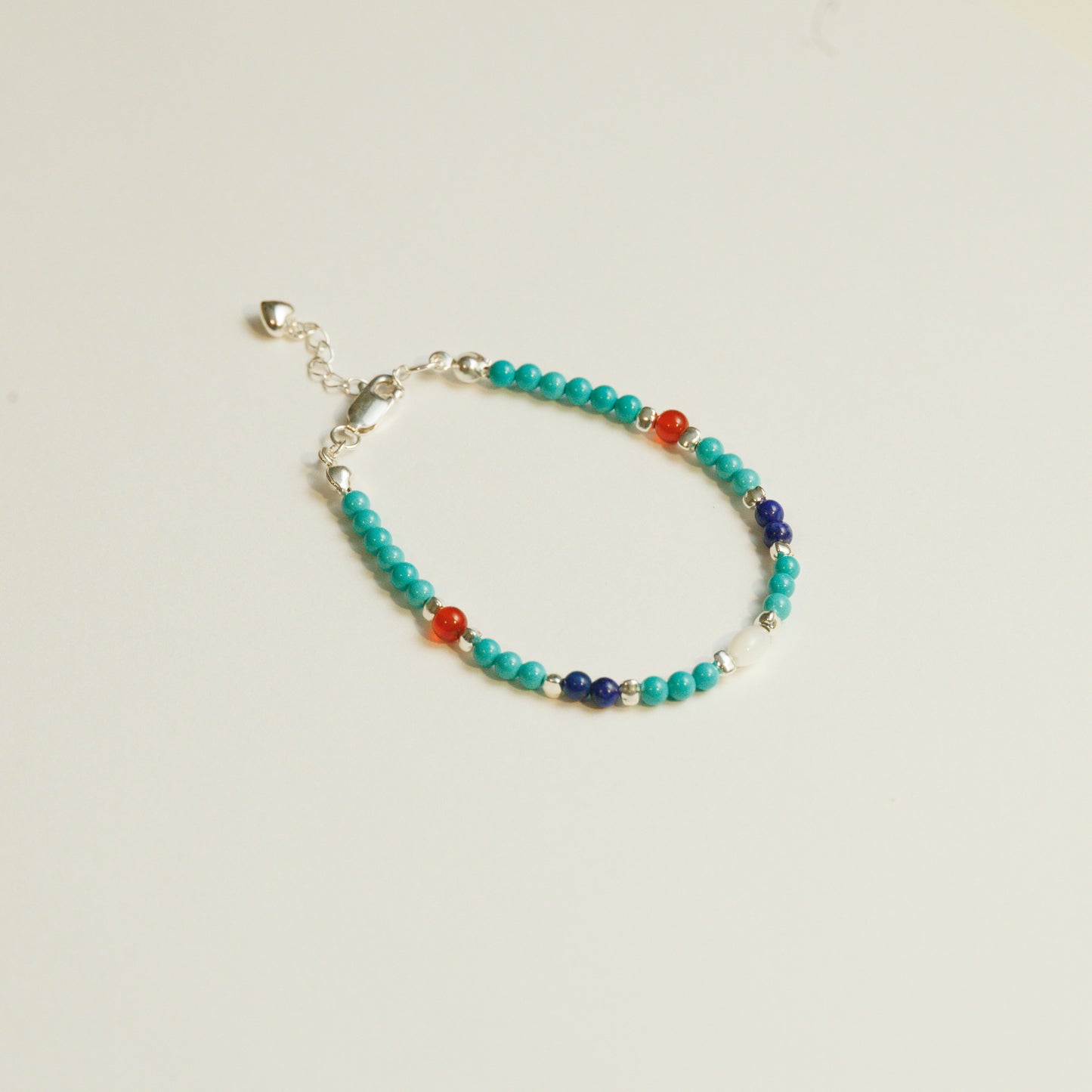 Handmade Turquoise Lapis Lazuli Bracelet